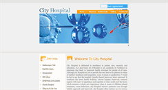 Desktop Screenshot of cityhospital.in